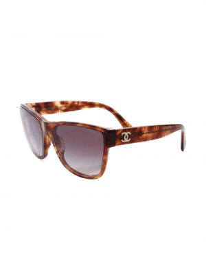 Saulesbrilles Chanel Pre-owned brūns