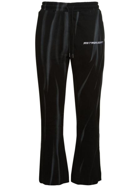 Pantaloni sport Retrovert negru