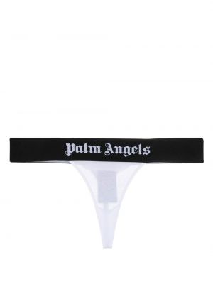 Bomull stringtruser Palm Angels hvit