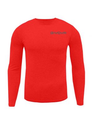 Базовая футболка с длинным рукавом Givova красная