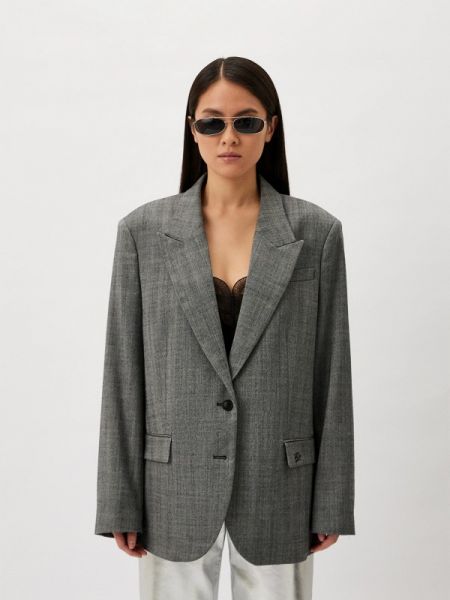 Серый пиджак Karl Lagerfeld