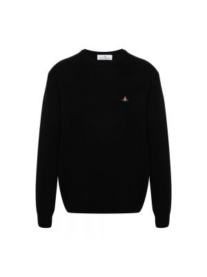 Sweter z wełny merino Vivienne Westwood czarny