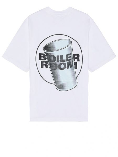 T-shirt Boiler Room blanc