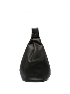 Δερμάτινο σακίδιο πλάτης Yohji Yamamoto μαύρο
