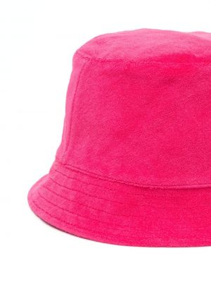 Oboustranný klobouk Moncler růžový