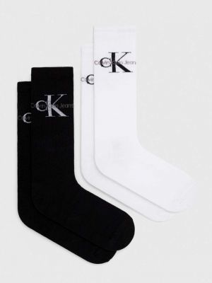 Чорапи Calvin Klein Jeans черно