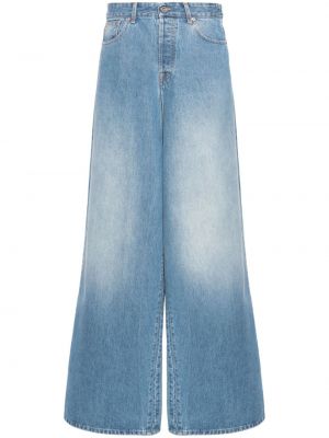 Jeans large Vetements bleu