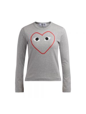 Top Comme Des Garcons Play szary