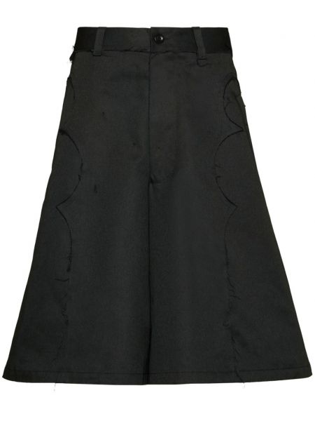 Pamučne kratke hlače Maison Margiela crna