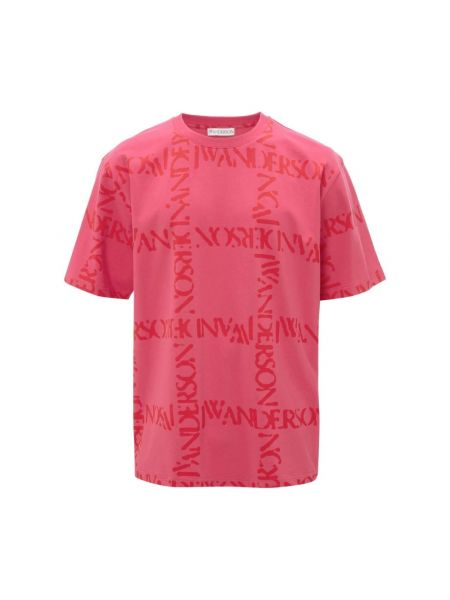 Różowa koszulka Jw Anderson