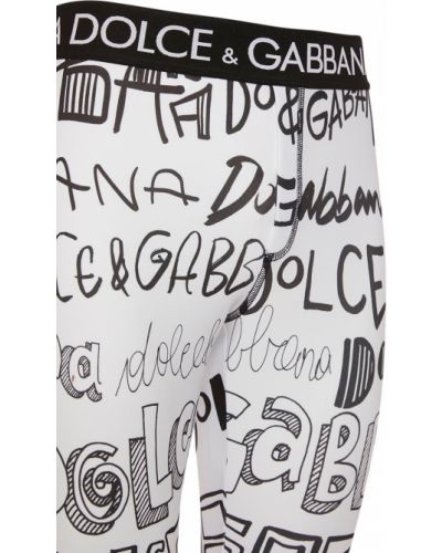 Legíny Dolce & Gabbana biela