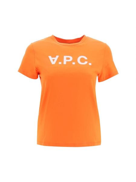 T-shirt A.p.c. orange