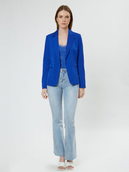 Jeans bootcut Influencer bleu