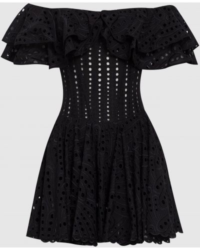 Сукня з перфорацією Charo Ruiz, чорне