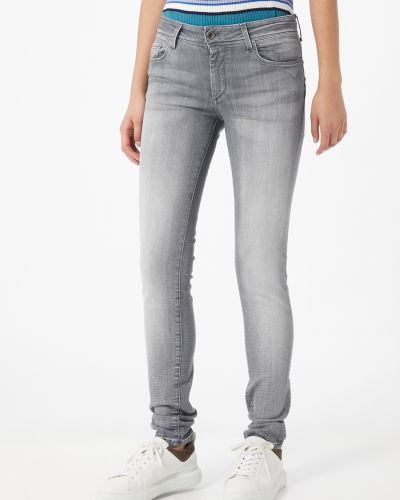 Jeans skinny Salsa Jeans grigio