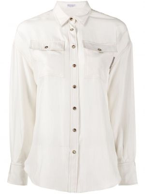 Camisa asimétrica Brunello Cucinelli