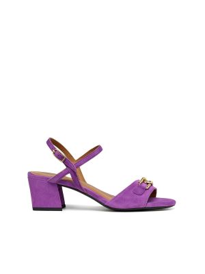 Sandalias con tacón Geox violeta