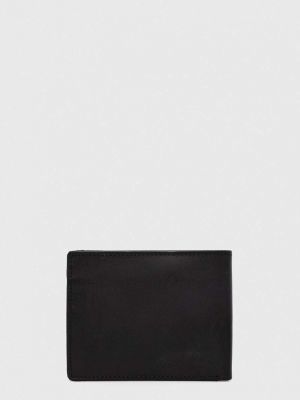Kožená peněženka Quiksilver černá