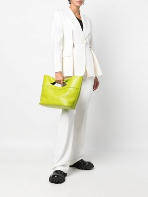 Shopper handtasche mit schleife Alexander Mcqueen grün