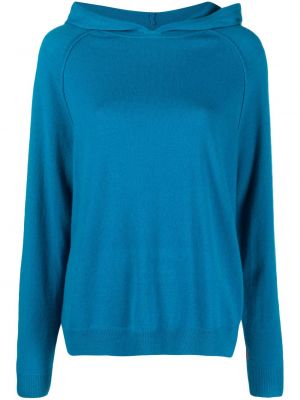 Jersey fleece hoodie Chinti & Parker blau