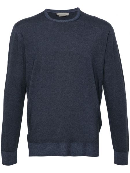 Woll pullover Corneliani blau