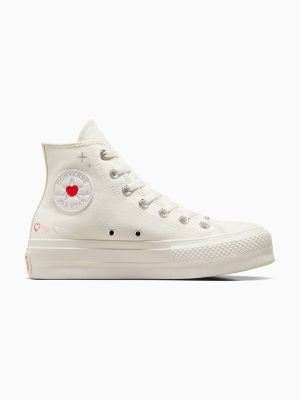 Csillag mintás sneakers Converse Chuck Taylor All Star bézs