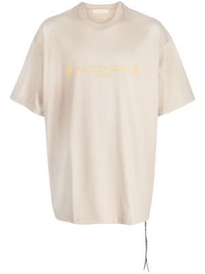 T-shirt aus baumwoll mit print Mastermind World