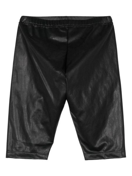 Leder shorts Junya Watanabe schwarz