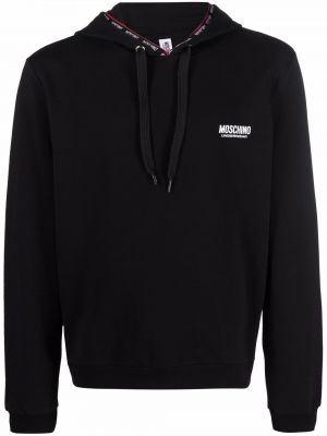 Hoodie Moschino svart