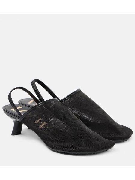 Slingback avokkaat Loewe musta