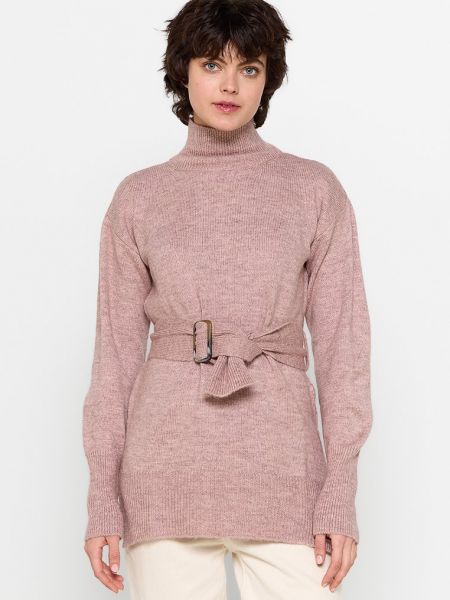 Sweter Na-kd różowy