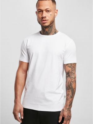 Μπλούζα με στενή εφαρμογή Urban Classics Plus Size λευκό