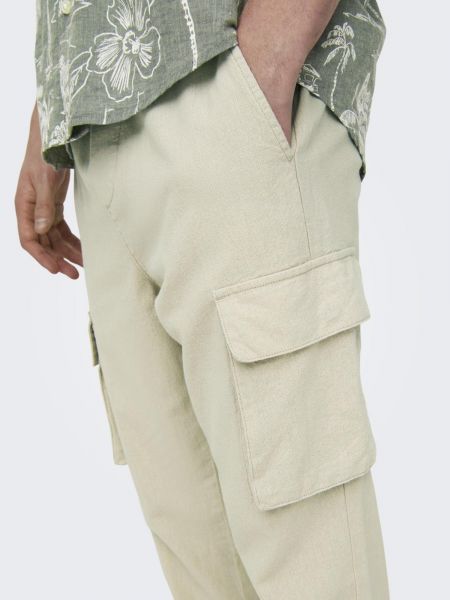 Pantaloni cargo Only & Sons grigio