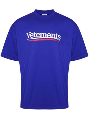 T-shirt Vetements blu