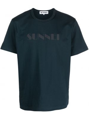 Kokvilnas t-krekls ar apdruku Sunnei