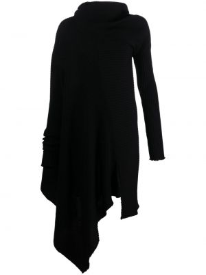 Asymetrické večerní šaty Marques'almeida černé