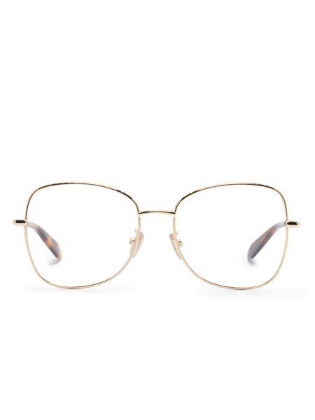 Oversized szemüveg Bvlgari aranyszínű