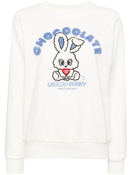 Sweatshirt Chocoolate beyaz