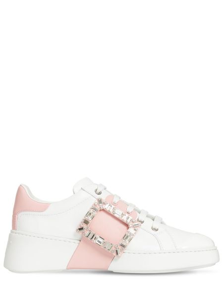 Zapatillas de cuero skate & urbano Roger Vivier blanco