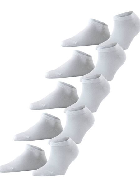 Однотонные носки Esprit белые