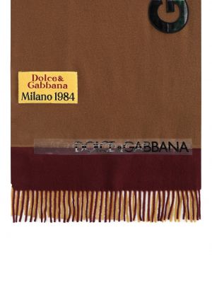 Bufanda Dolce & Gabbana marrón