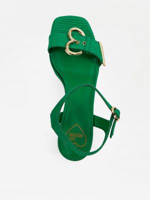 Sandále Love Moschino zelená
