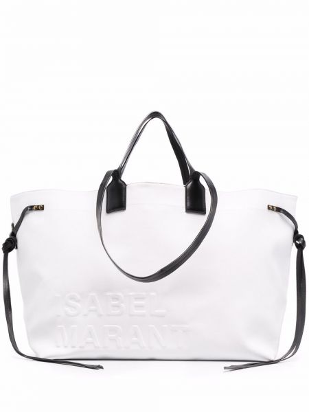 Bolso shopper Isabel Marant blanco