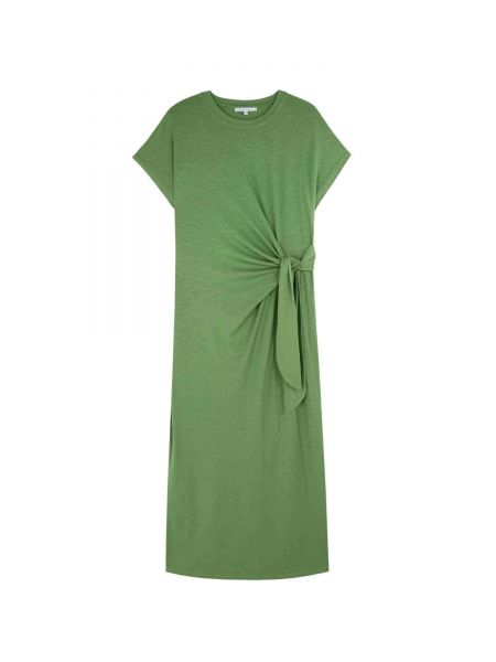 Μελανζέ μίντι φόρεμα Scalpers πράσινο