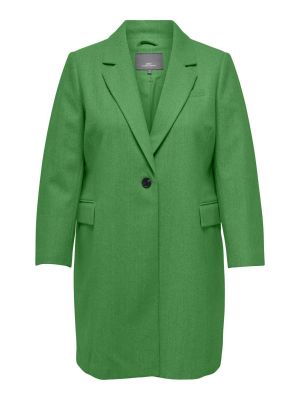 Kabát Only Carmakoma zelená