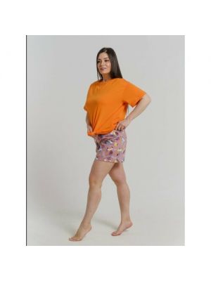 Пижама , 54 оранжевый