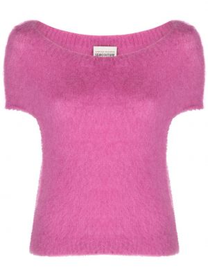 Strick top Semicouture pink