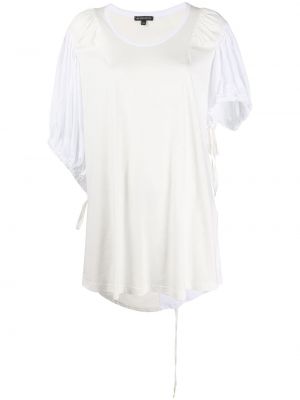 Oversized μπλούζα Ann Demeulemeester λευκό