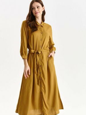 Платье-рубашка Top Secret коричневое