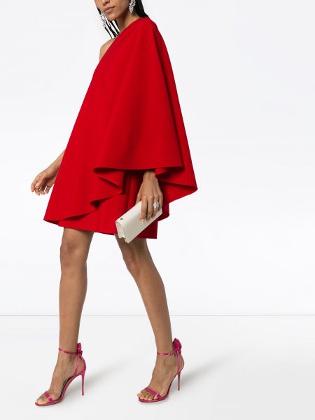 Mini vestido bootcut Valentino rojo